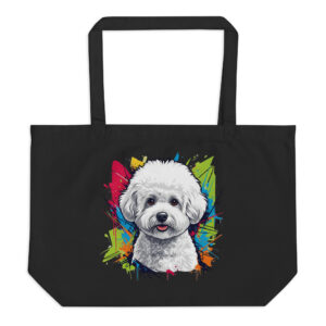 Ecobolsa grande Bichón Frisé