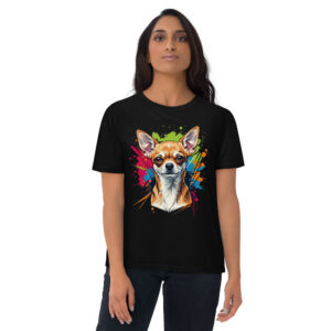 Camiseta de algodón orgánico unisex «Chihuahua»