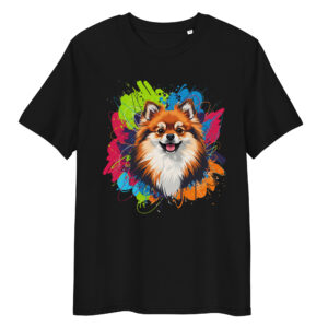 Camiseta de algodón orgánico unisex tallas grandes «Pomerania»