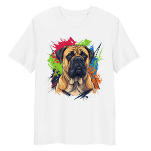 Camiseta de algodón orgánico unisex «Bullmastiff»