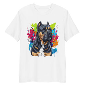 Camiseta de algodón orgánico unisex tallas grandes «Mastín italiano»
