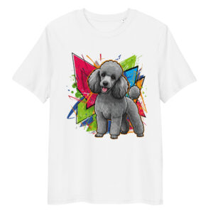 Camiseta de algodón orgánico unisex «Caniche»